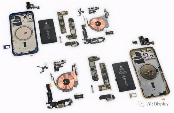 iPhone12拆解，关键零部件供应商曝光