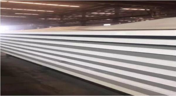 青山中厚板完成国内单笔最大双相不锈钢S22053交货