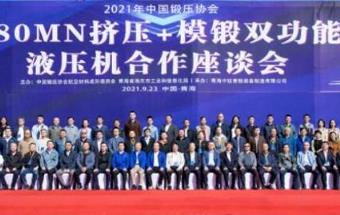 680MN挤压+模锻双功能液压机合作座谈会成功召开！