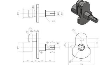 又有图纸了！这个零部件看起来比较简单