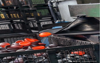 用于滚球生产的锻造线！