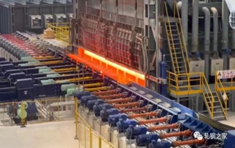 500H型钢热试车成功！