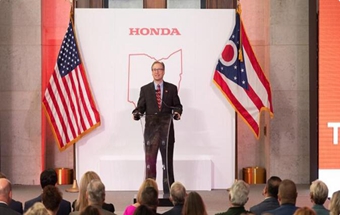 本田美国电池合资工厂落户