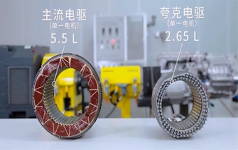 埃安发布夸克电驱，电机功率密度提升100%