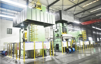 6300吨铝合金智能锻造线自动化调试成功！