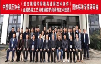 《航空模锻件用模具通用技术条件》《金属热锻工艺用玻璃防护润滑剂 技术规范》团体标准评审会顺利召开