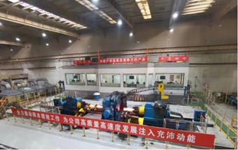 太重集团轨道公司精锻线车轴产量再创新高！