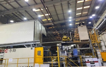 优惠出售！9套1600T/900T/850T/800T铝压铸机、铝合金熔炉及实验室检测设备等