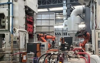 16800吨锻压机生产线，开始调试！