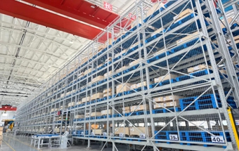 万航模锻智能立体库落成启用！