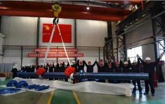 国产首件大型PTA核心部件在宝钛顺利完工