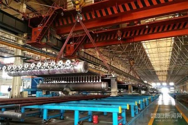 哈电锅炉急冷换热器首批产品顺利产成！