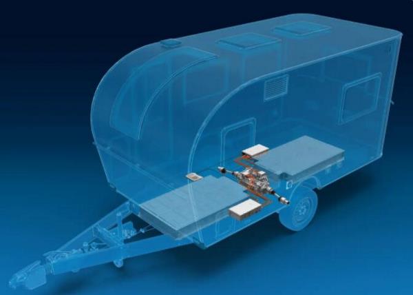 搭载采埃孚传动系统的电动拖挂式房车全球首发
