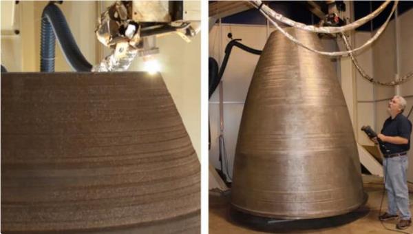 3D打印大约2吨重的火箭喷管，NASA大胆进入增材制造技术空白领域
